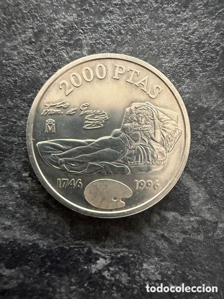 Monedas Franco: Moneda plata 2000 pesetas