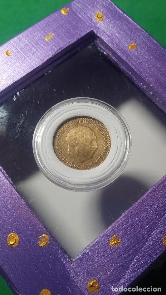 Monedas Franco: Moneda 1 peseta Espa&ntilde;a 1.953 * 54