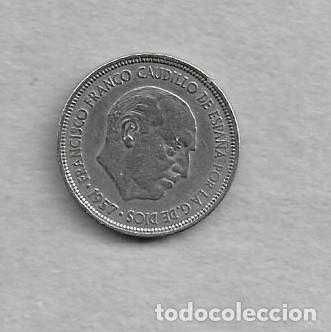 Monedas Franco: Espa&ntilde;a, Franco, 1957, estrella 60, circulada