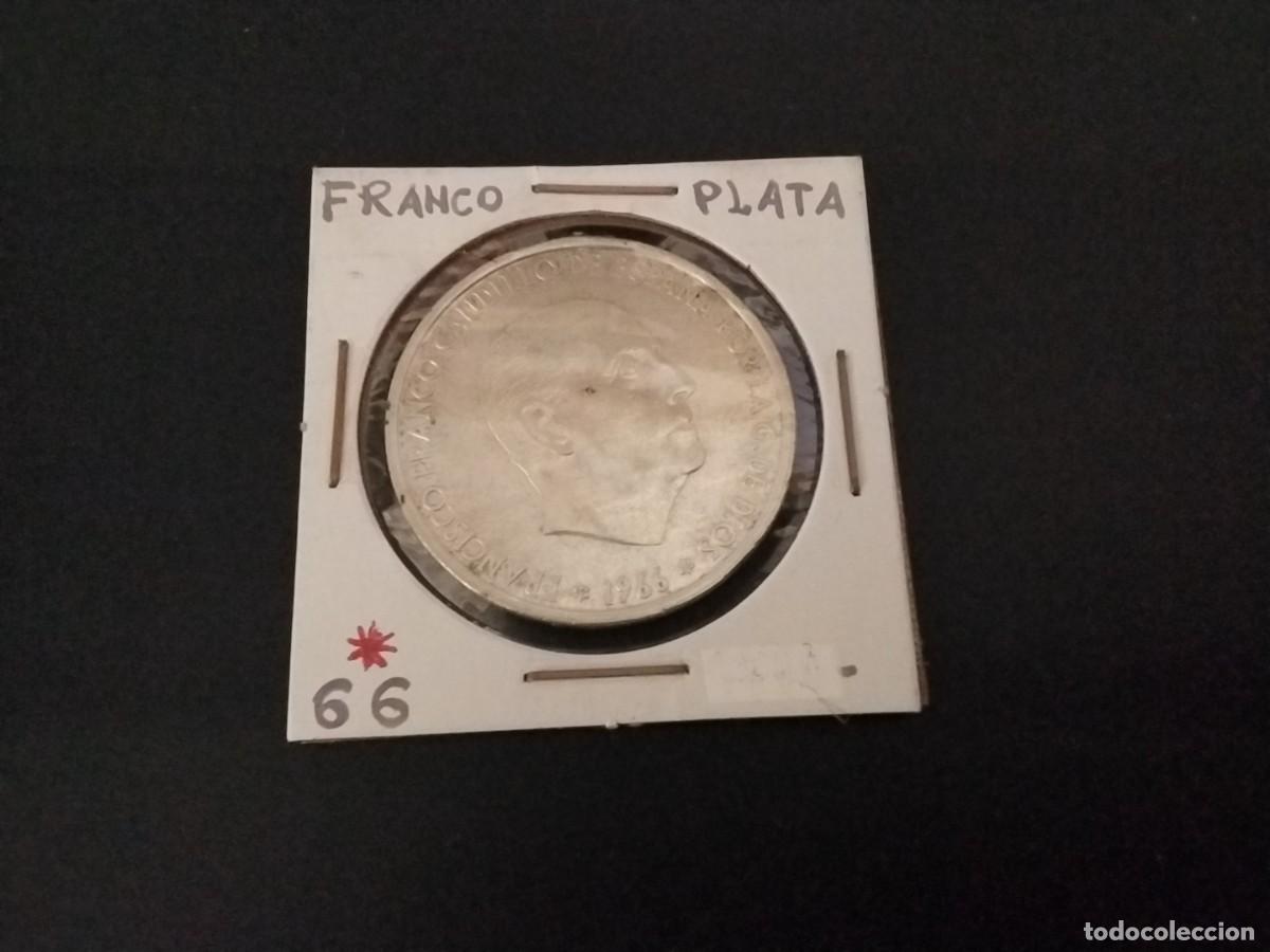 Monedas Franco: Moneda 100 pesetas plata Espa&ntilde;a