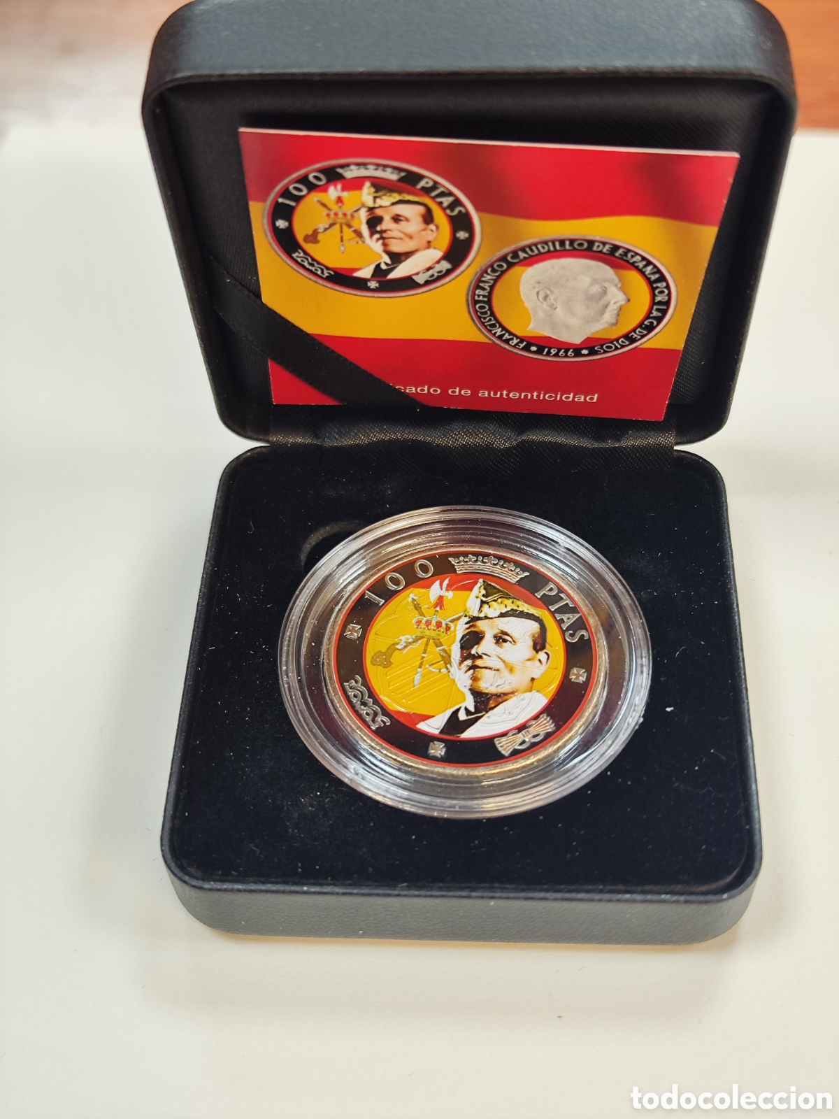 Monedas Franco: Monedas plata Mill&aacute;n Astrain reverso Franco