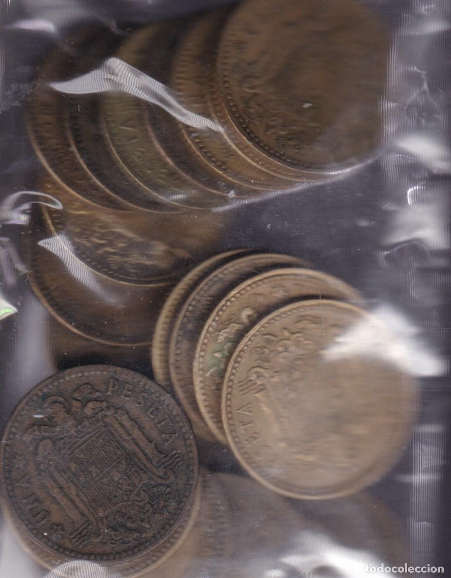 Monedas Franco: F8-8- Lote 23 Monedas 1 Pta FRANCO Diferentes A&ntilde;os 1944/75