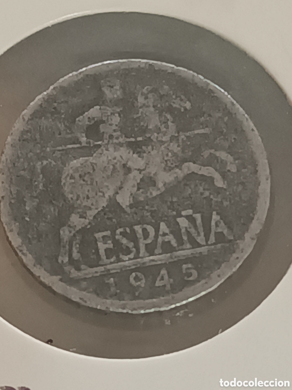 Monedas Franco: MONEDA DE 5 C&Eacute;NTIMOS ESTADO ESPA&Ntilde;OL A&Ntilde;O 1945