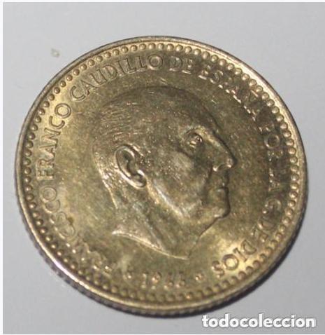 Moedas Franco: MONEDA DE 1 PESETA FRANCO 1966 ESTRELLA 74 SIN CIRCULAR