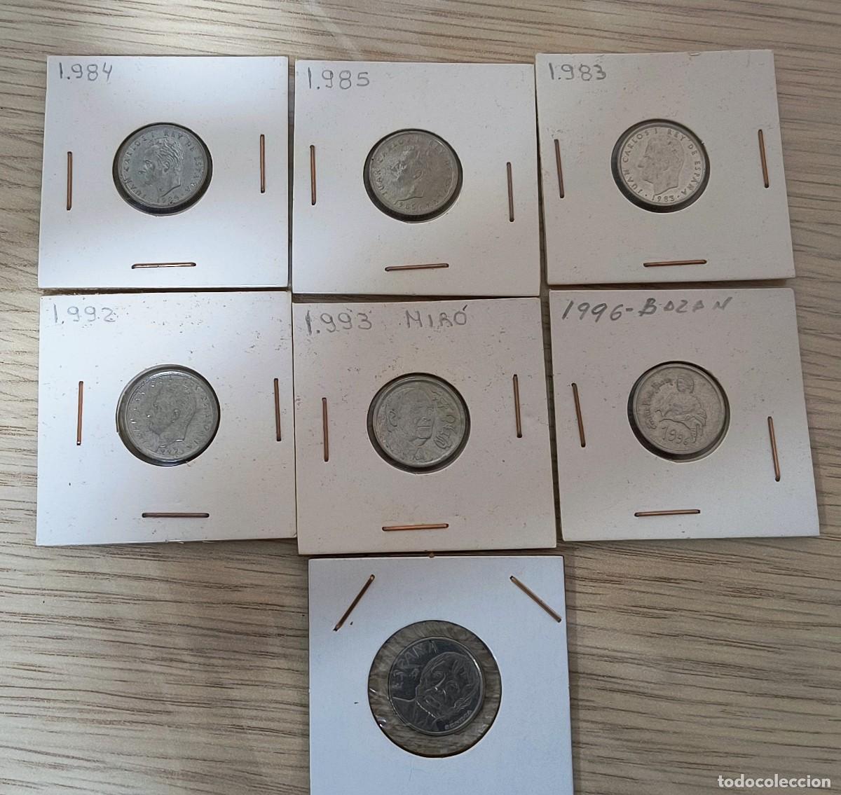Monedas Franco: Lote de 10 pesetas Juan Carlos I