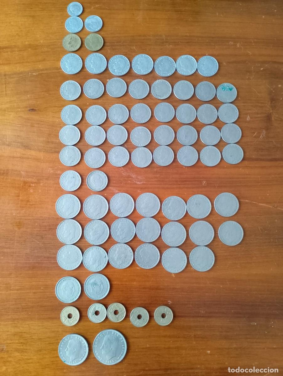 Monedas Franco: Lote 66 Monedas Espa&ntilde;a - Franco y Juan Carlos I