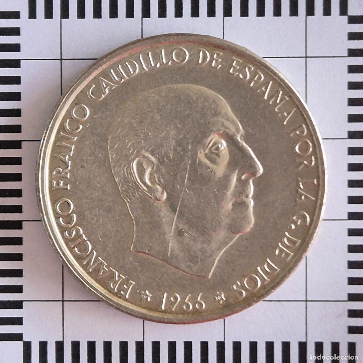 Monedas Franco: ESTADO ESPA&Ntilde;OL, 100 PESETAS. 1966 *19-70. (KM#797).