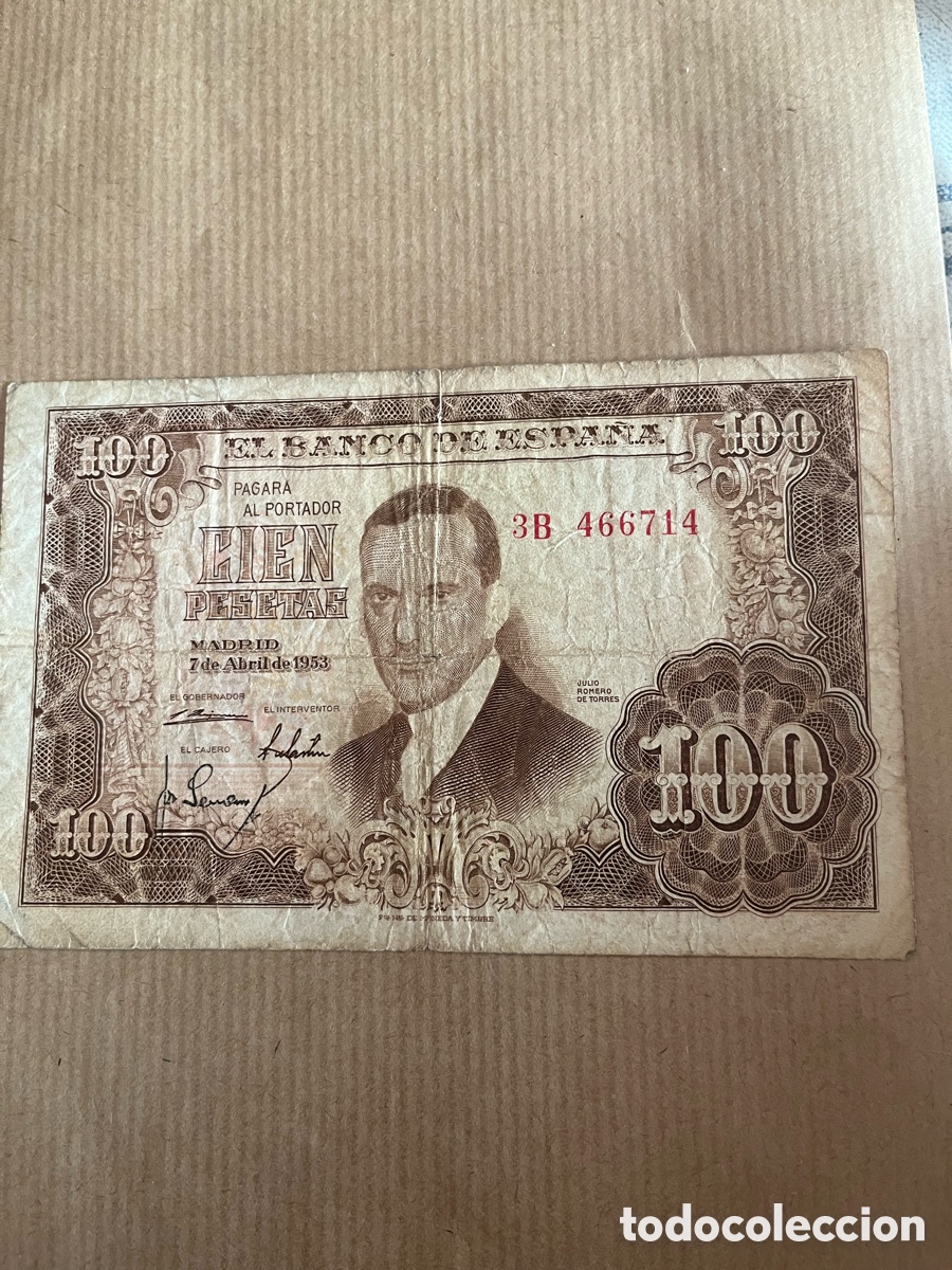Monedas Franco: Billetes de 100 pts y 200pts - Foto 3