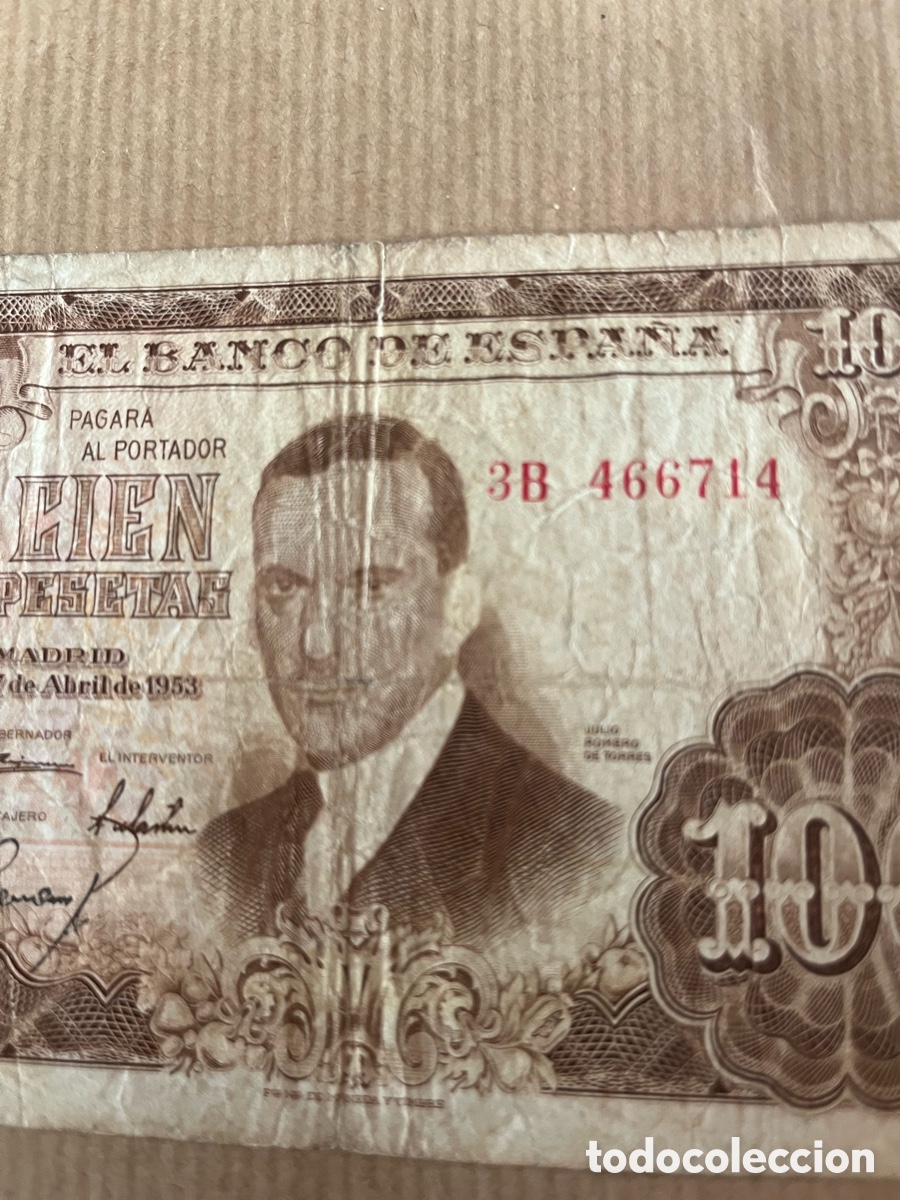 Monedas Franco: Billetes de 100 pts y 200pts - Foto 6