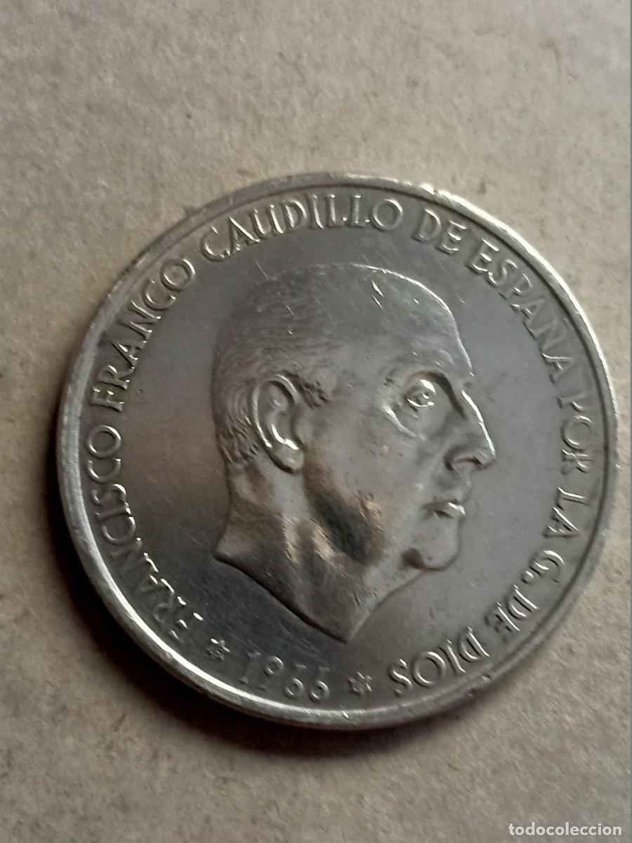 Monedas Franco: MONEDA DE 100 PESETAS DE PLATA DE FRANCO DE 1966 (estrella 68)