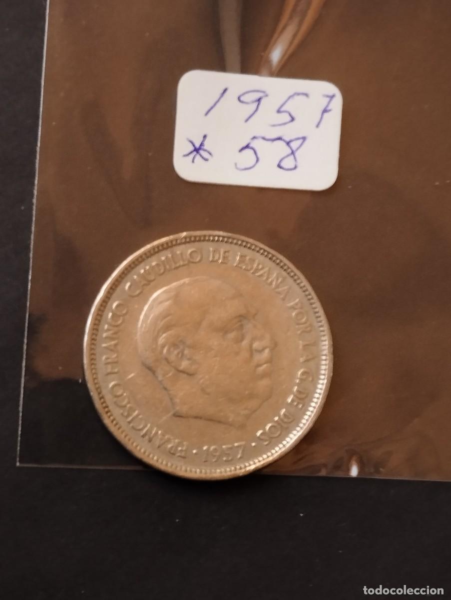 Monedas Franco: MONEDA DE 25 PESETAS DE 1957/58 LA DE LAS FOTOS VER TODOS MIS LOTES
