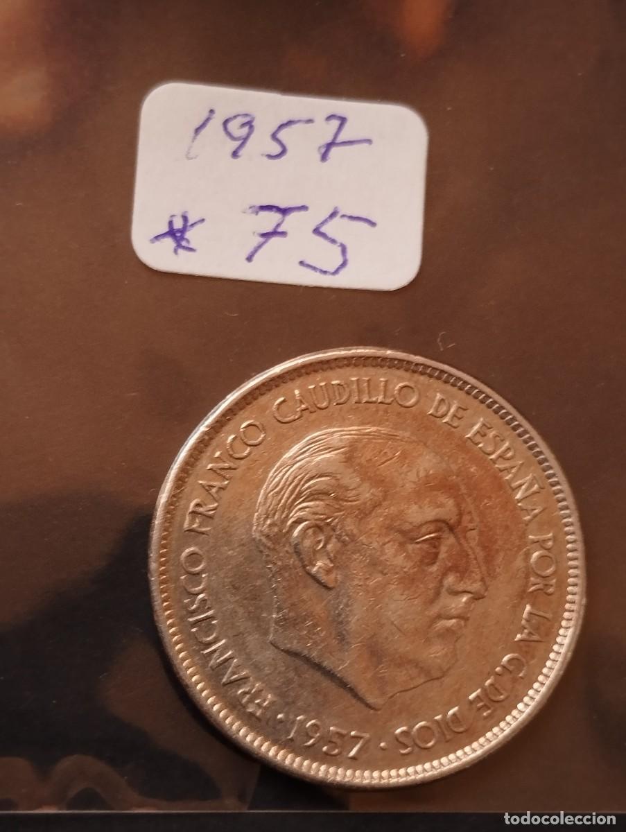 Monedas Franco: MONEDA DE 25 PESETAS DE 1957/ 75 LA DE LAS FOTOS VER TODOS MIS LOTES