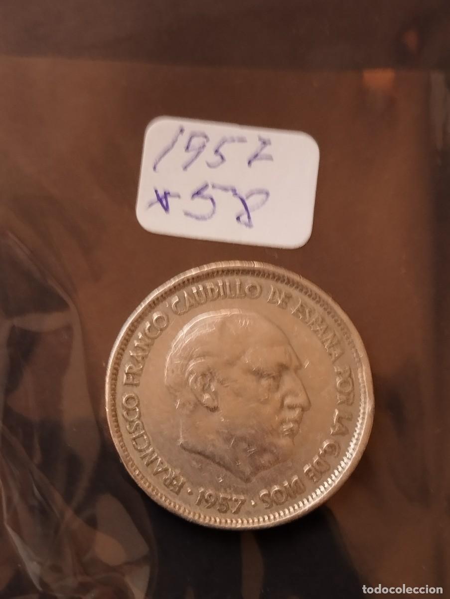 Monedas Franco: MONEDA DE 25 PESETAS DE 1957/ 58 LA DE LAS FOTOS VER TODOS MIS LOTES