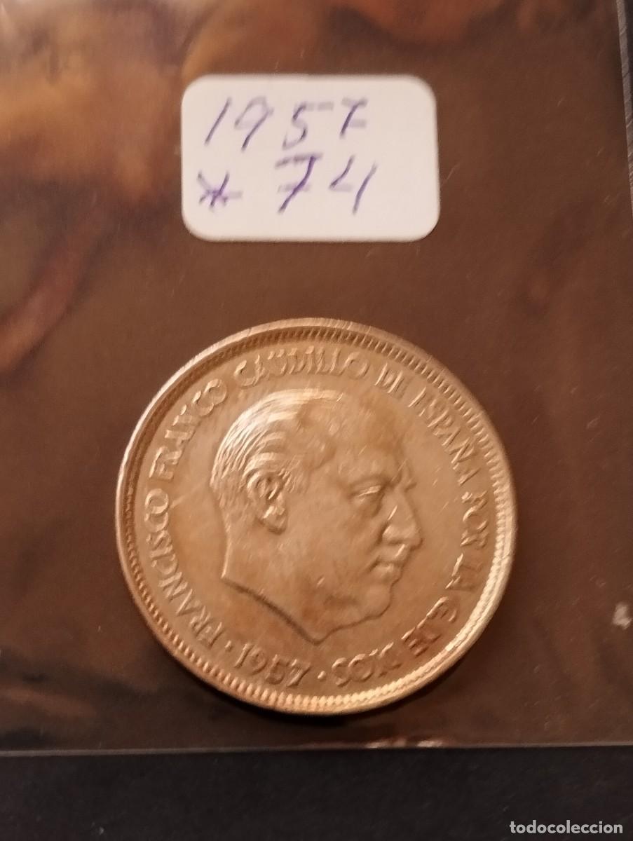 Monedas Franco: MONEDA DE 25 PESETAS DE 1957/ 74 LA DE LAS FOTOS VER TODOS MIS LOTES