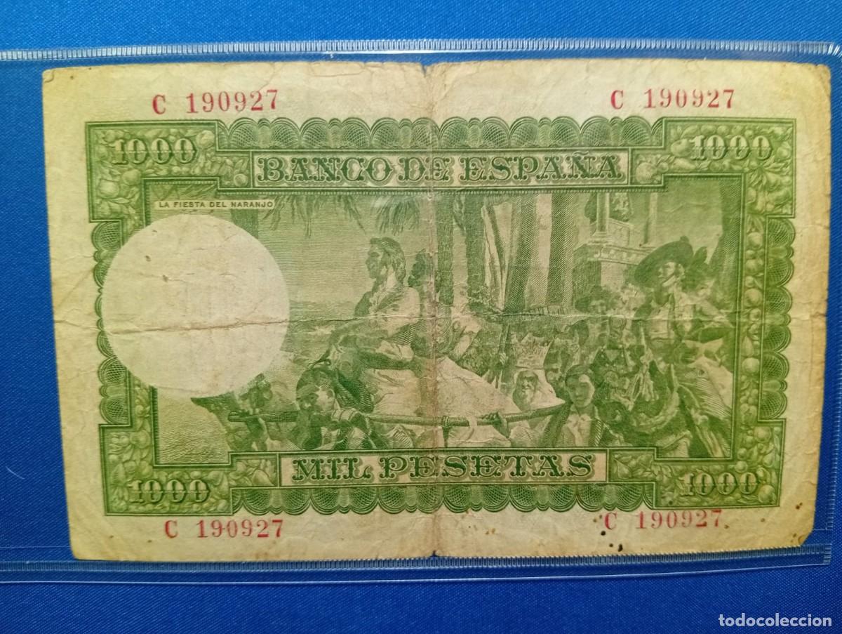 Monedas Franco: billete 1000 ptas Espa&ntilde;a - Foto 2