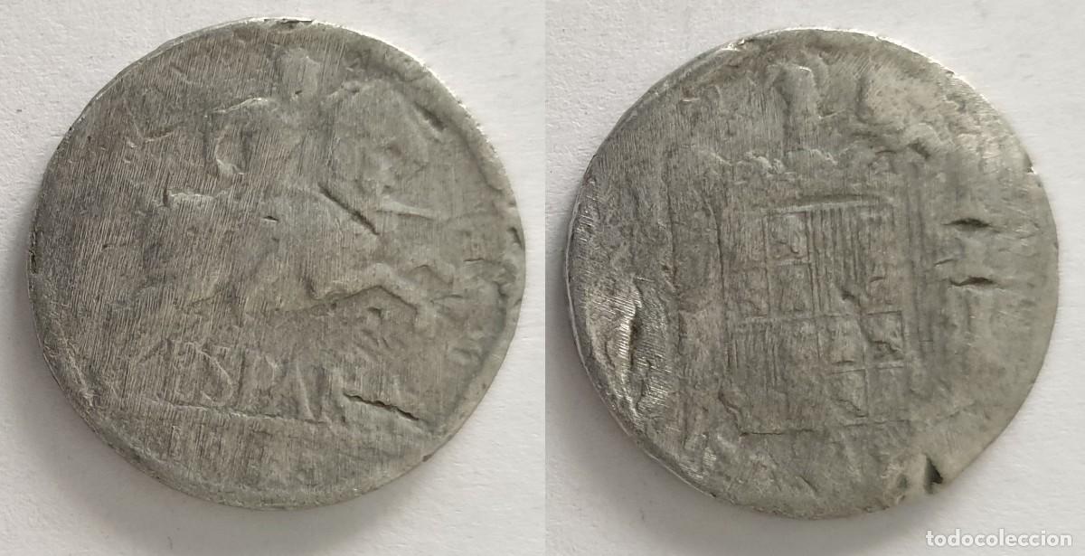 Monedas Franco: Espa&ntilde;a 10 C&eacute;ntimos 1941 &ndash; Estado Espa&ntilde;ol &ndash; KM#764