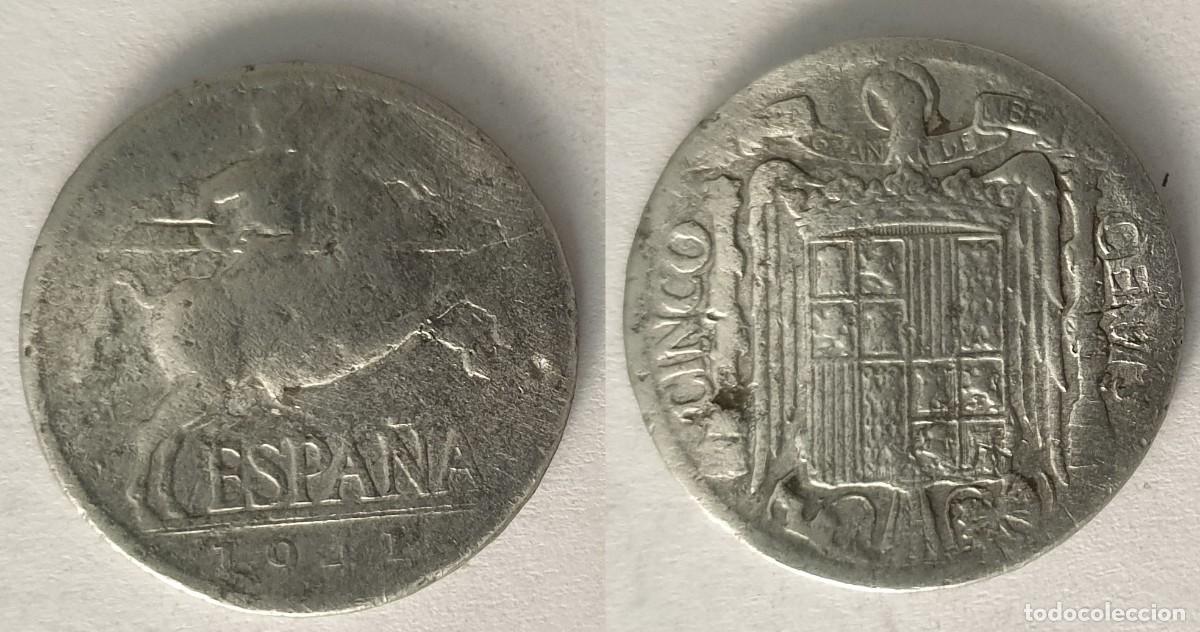 Monedas Franco: Espa&ntilde;a 10 C&eacute;ntimos 1941 &ndash; Estado Espa&ntilde;ol &ndash; KM#764