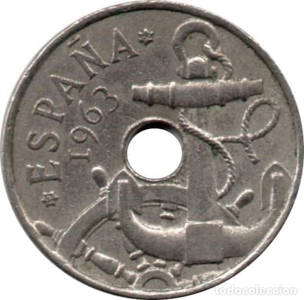 Monedas Franco: Espa&ntilde;a 1963 [MND] 2 Francos - Sembradora (MBC)