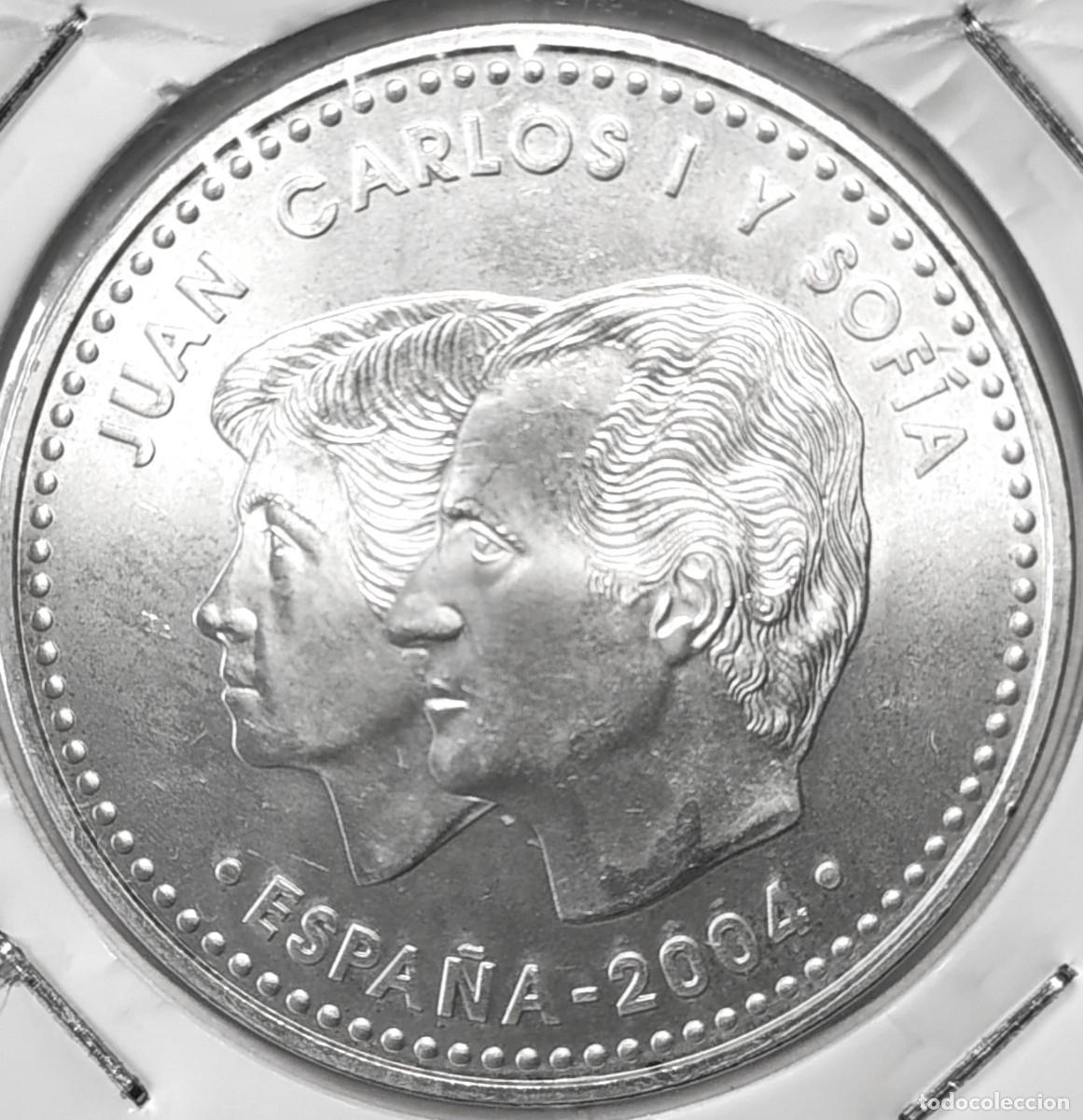 Moedas Franco: ESPA&Ntilde;A (1999-) - 12 EUROS 2004 - REY JUAN CARLOS I Y Y SOFIA - BODA DEL PRINCIPE FELIPE VI Y REINA L