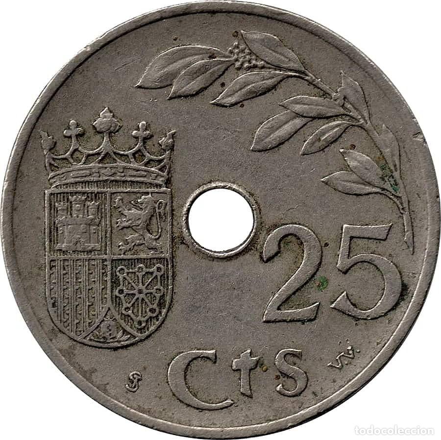 M&uuml;nzen unter Franco: Espa&ntilde;a 1937 [MND] 25 cts. II A&ntilde;o Triunfal. Estado Espa&ntilde;ol (BC)