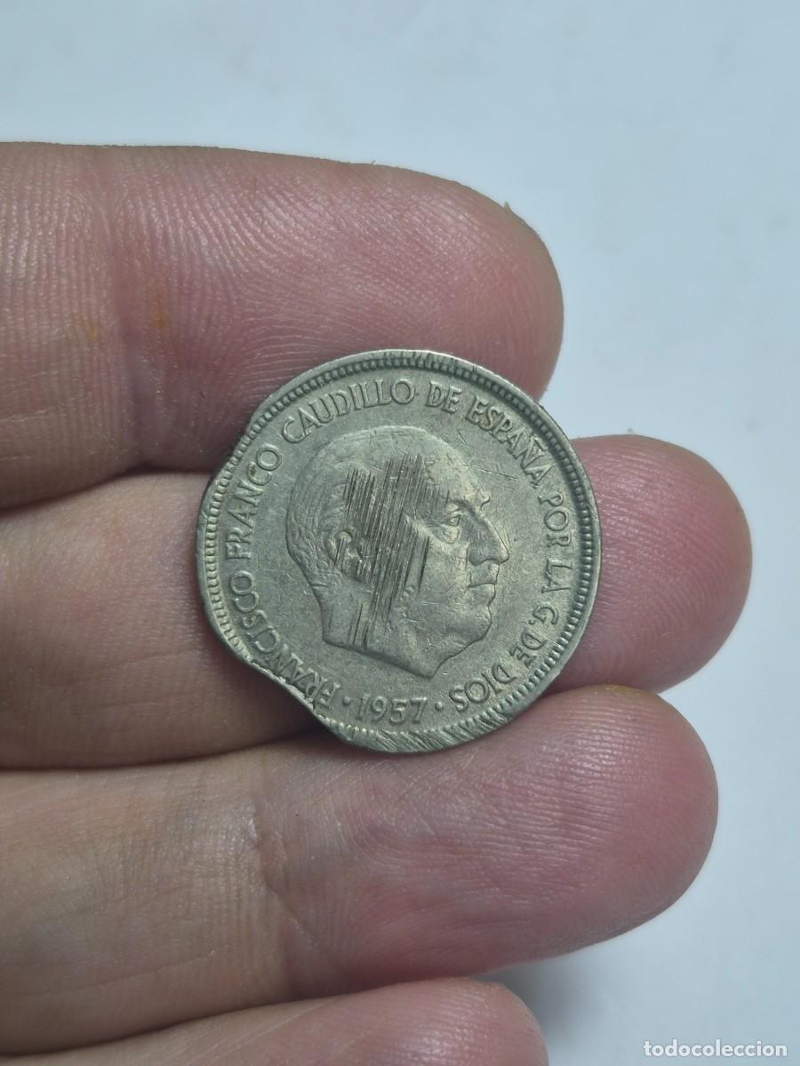 Monedas Franco: NT/ ERROR ACU&Ntilde;ACION 5 PESETAS FRANCO DOBLE SEGMENTADA (E1291)