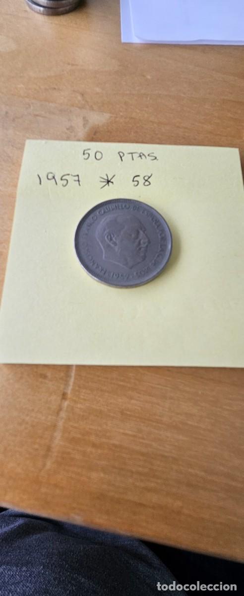 Monedas Franco: Moneda de 50 pesetas