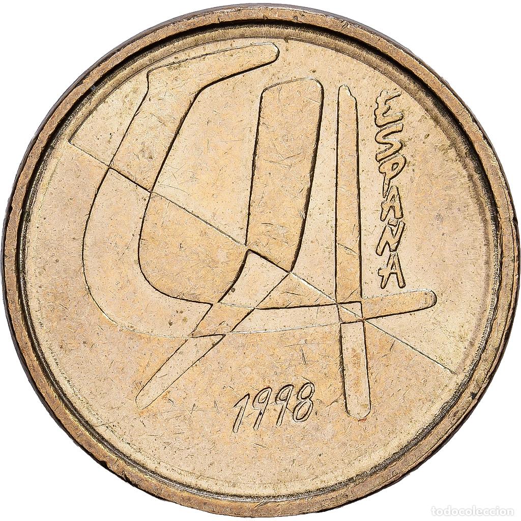 Monedas Franco: [#1551903] Espa&ntilde;a, Juan Carlos I, 5 Pesetas, 1998, Madrid, Aluminio - bronce, EBC, KM:833