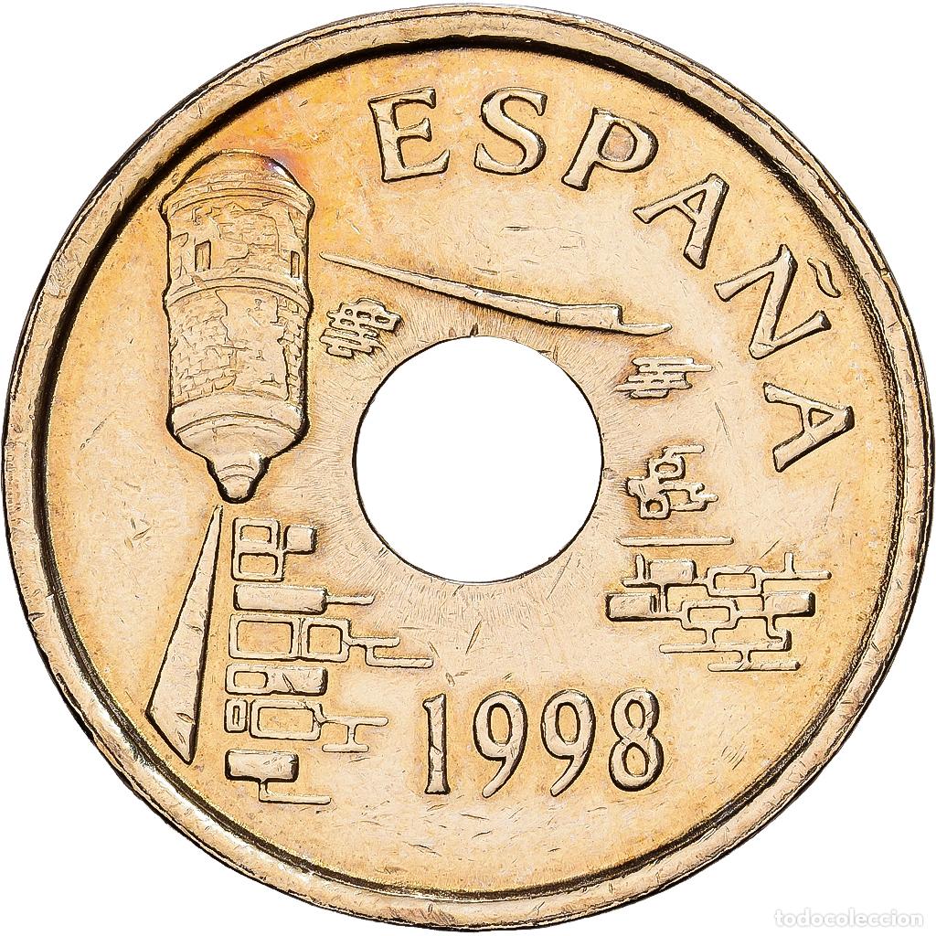 Monedas Franco: [#1551905] Espa&ntilde;a, Juan Carlos I, 25 Pesetas, 1998, Madrid, Aluminio - bronce, EBC, KM:990