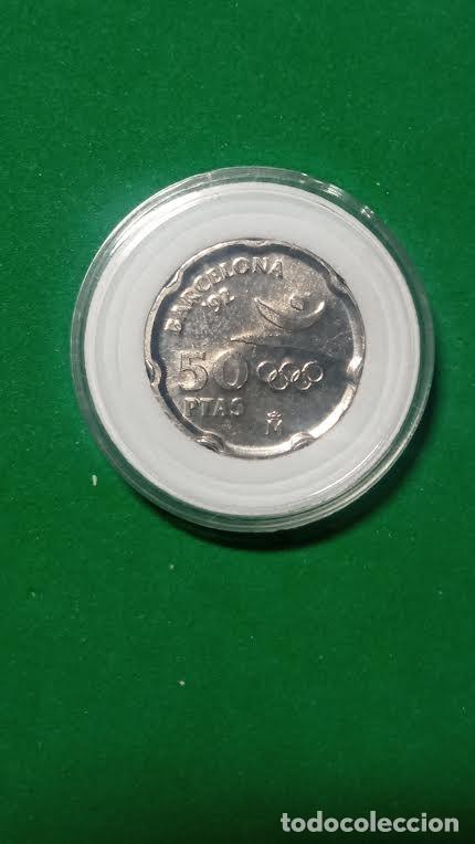 Monedas Franco: MONEDA 50 PTAS. BARCELONA *92 - Foto 2