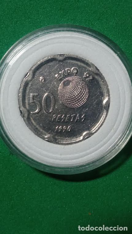 Monedas Franco: Moneda 50 Ptas. Sevilla Expo*92 &rdquo; S C &rdquo;