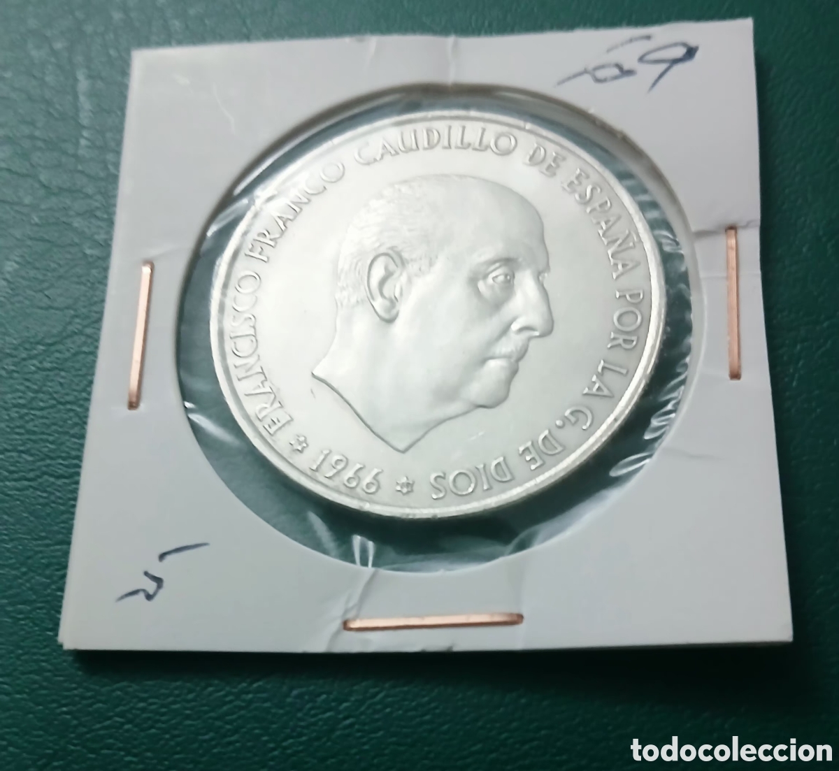 M&uuml;nzen unter Franco: MONEDA DE PLATA 100 PESETAS 1966*69 S/C