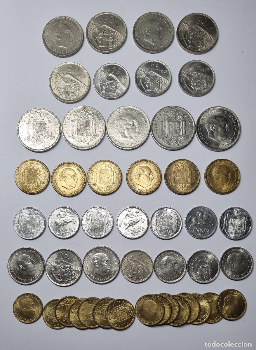 Monedas Franco: OFERTA 48 MONEDAS FRANCISCO FRANCO. (EBC-SC)