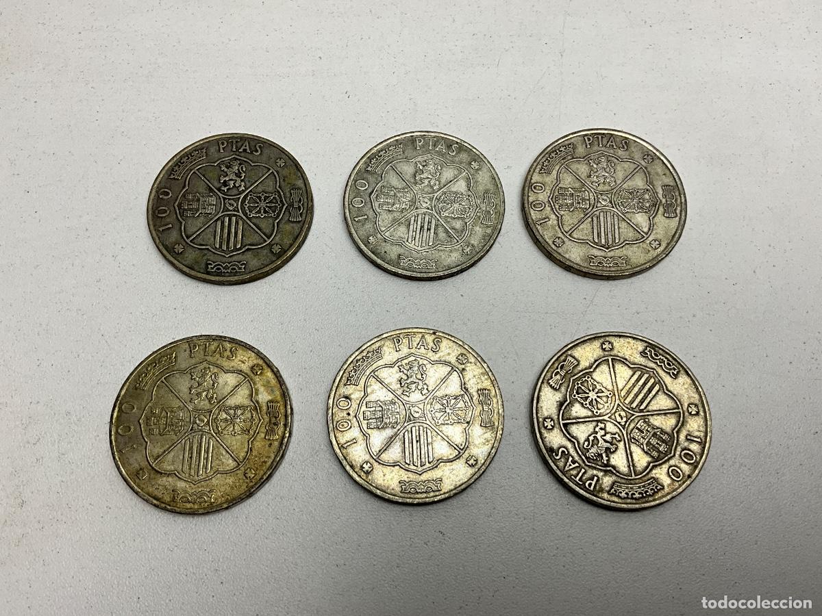 Monedas Franco: LOTE DE MONEDAS DE 100 PESETAS DE PLATA - FRANCO - A&Ntilde;O 1966 -1968