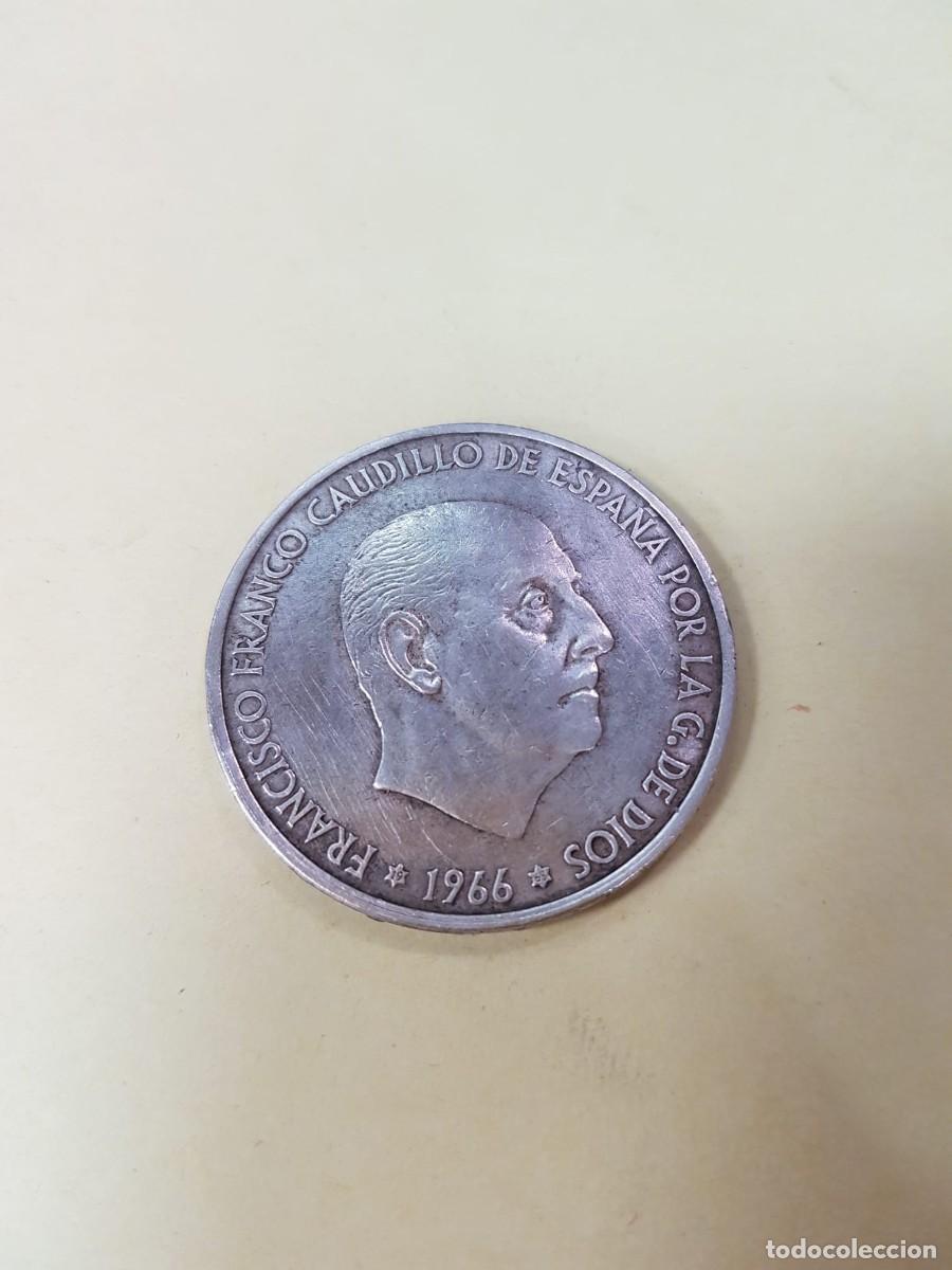 Monedas Franco: ESPA&Ntilde;A-ESTADO ESPA&Ntilde;OL-100 PESETAS-1966*19-68
