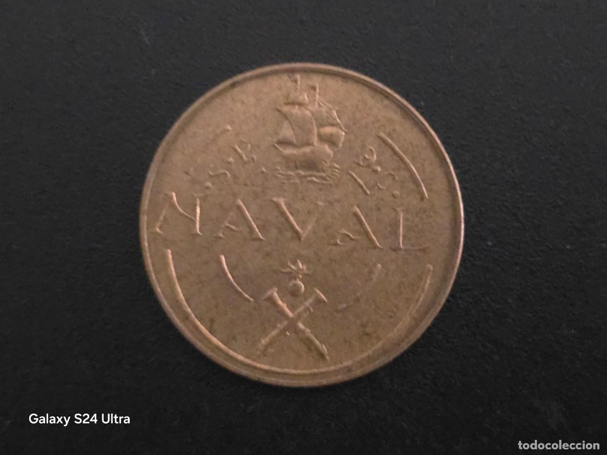 Monedas Franco: PRUEBA NAVAL DE 1948....COINCIDENTE....MUY BONITA......LA DE LAS FOTOS