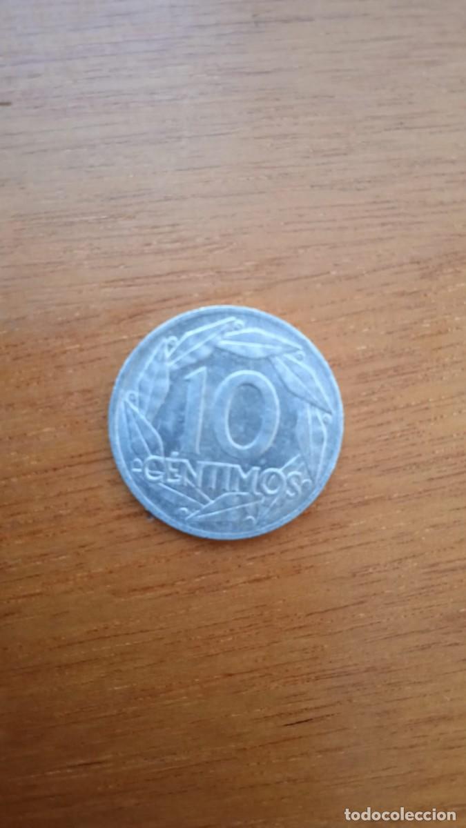 Monedas Franco: 10 c&eacute;ntimos. Francisco Franco. 1959.