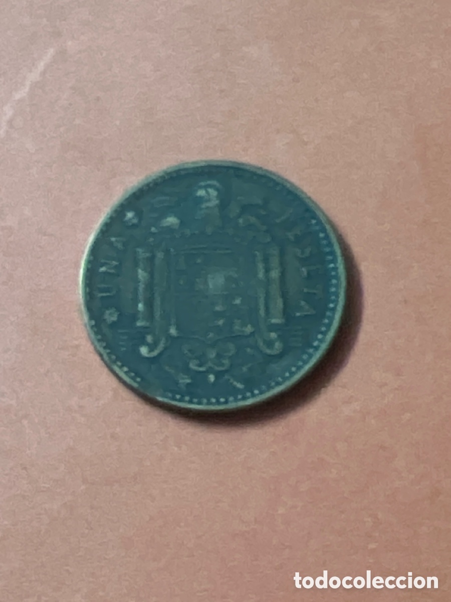 Monedas Franco: C548. Moneda Espa&ntilde;a, una peseta, 1963, estrella 64,