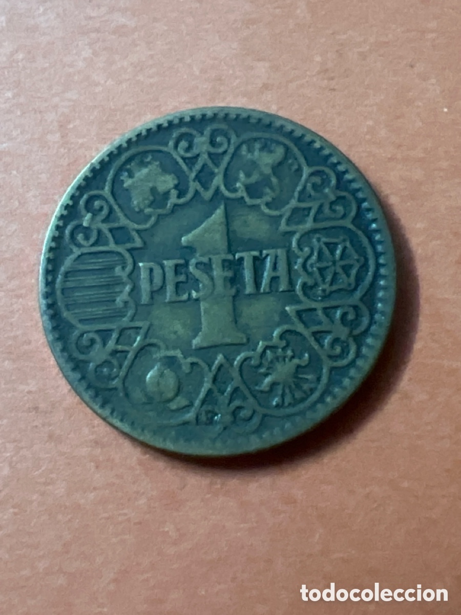 Monedas Franco: C540. MONEDA 1 PESETA 1944 ESPA&Ntilde;A