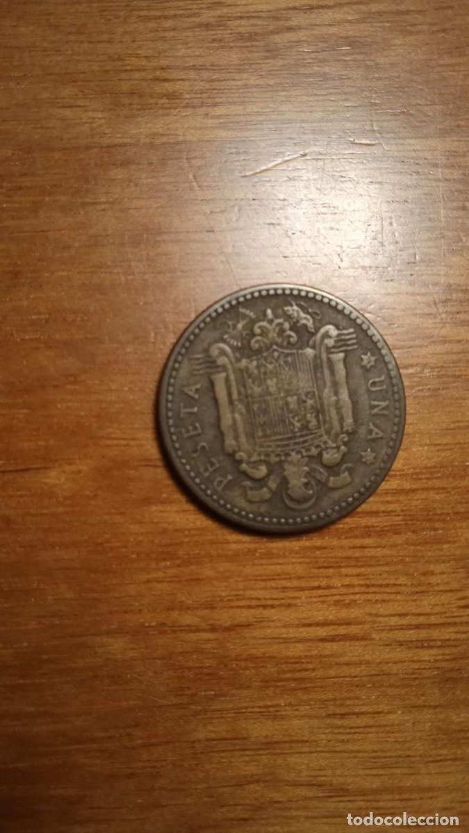 Monedas Franco: Moneda de 1 peseta. Francisco Franco. A&ntilde;o 1947. E 52.