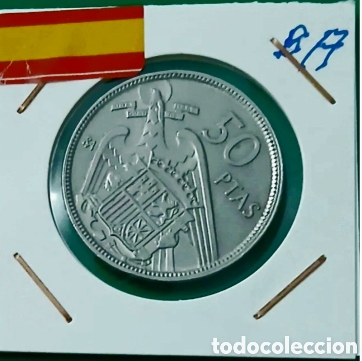 Monedas Franco: MONEDA DE 50 PESETAS 1957 SERIE BA EN EBC+++