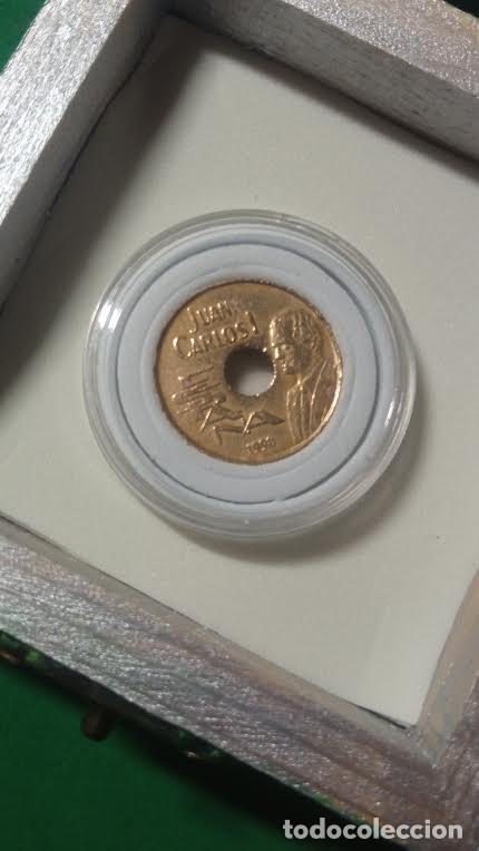 Monedas Franco: Moneda 25 Ptas. 1990 Barcelona 92