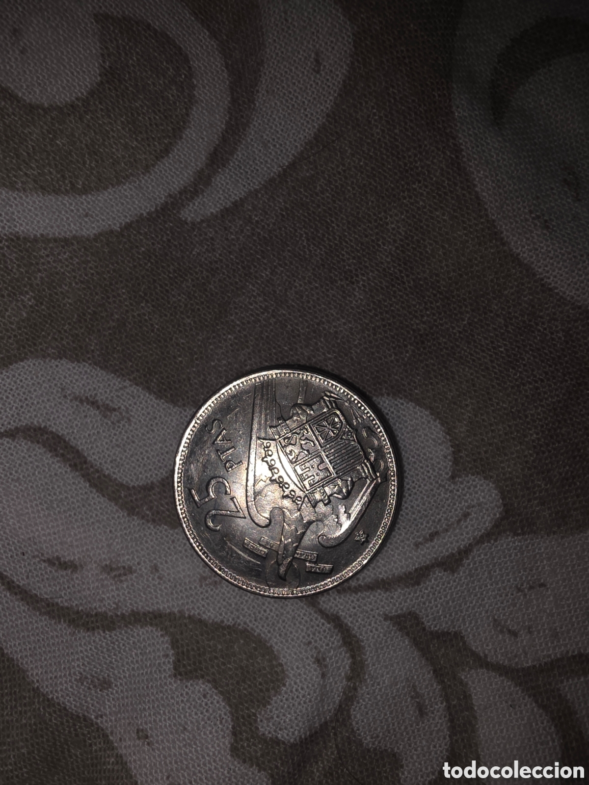 Monedas Franco: Moneda franco caudillo 1957