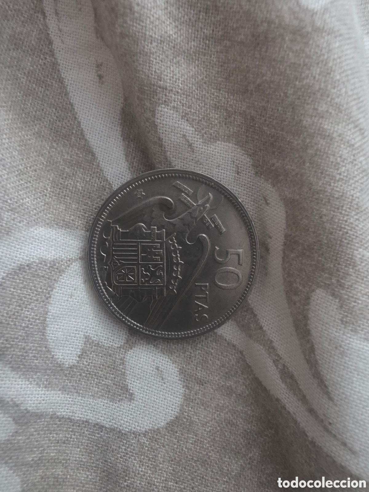 Monedas Franco: Moneda franco 50 pesetas
