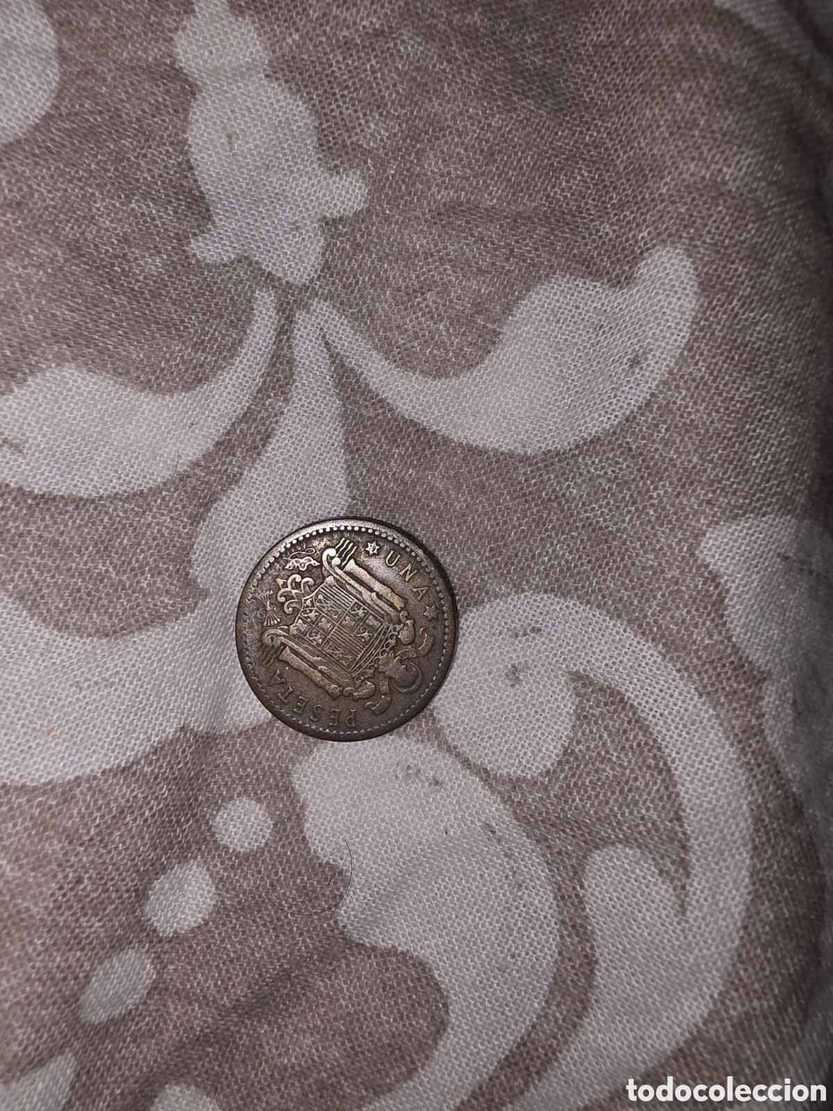 Monedas Franco: Moneda franco una peseta 1953
