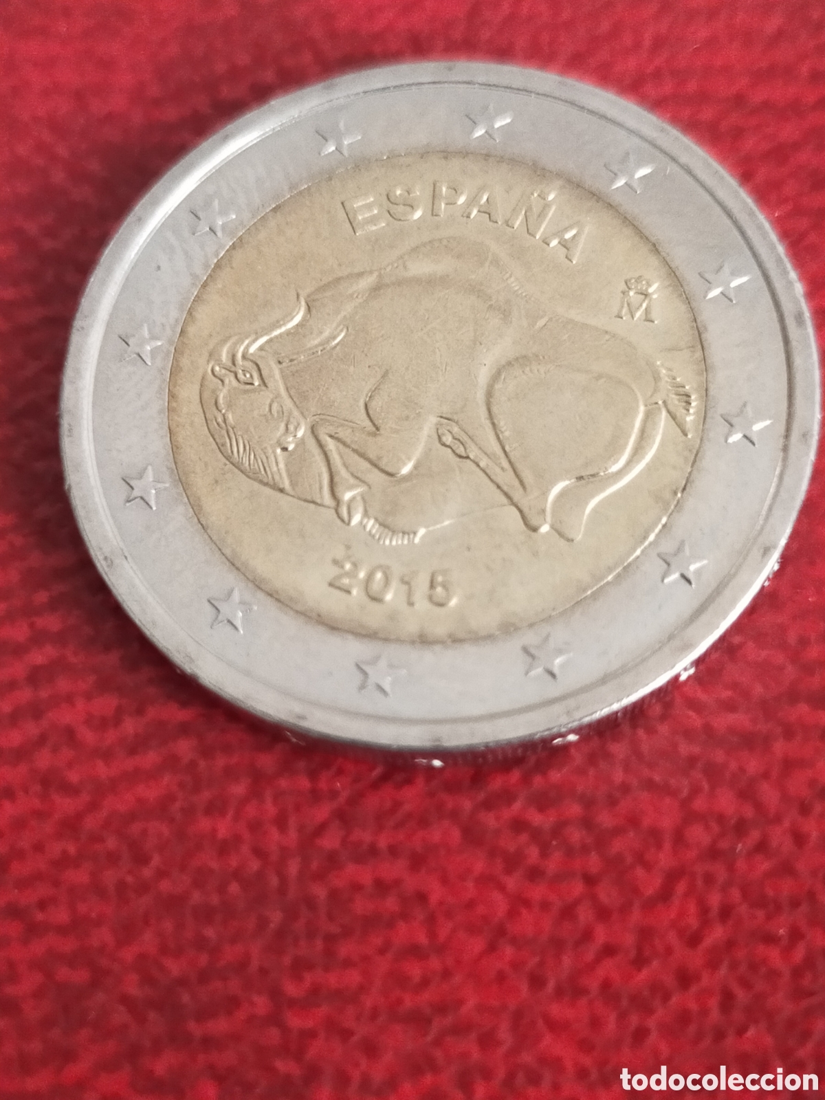 Monedas Franco: Moneda dos euros Espa&ntilde;a Altamira 2015
