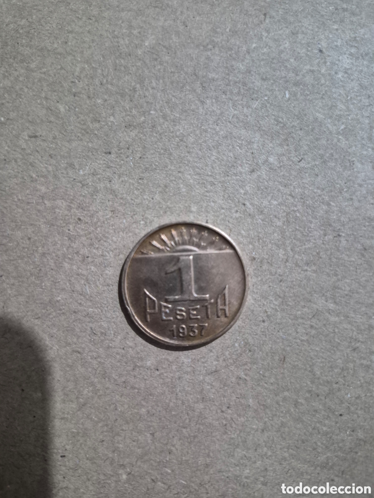 Monedas Franco: Moneda Consejo de Asturias y Le&oacute;n - Foto 3