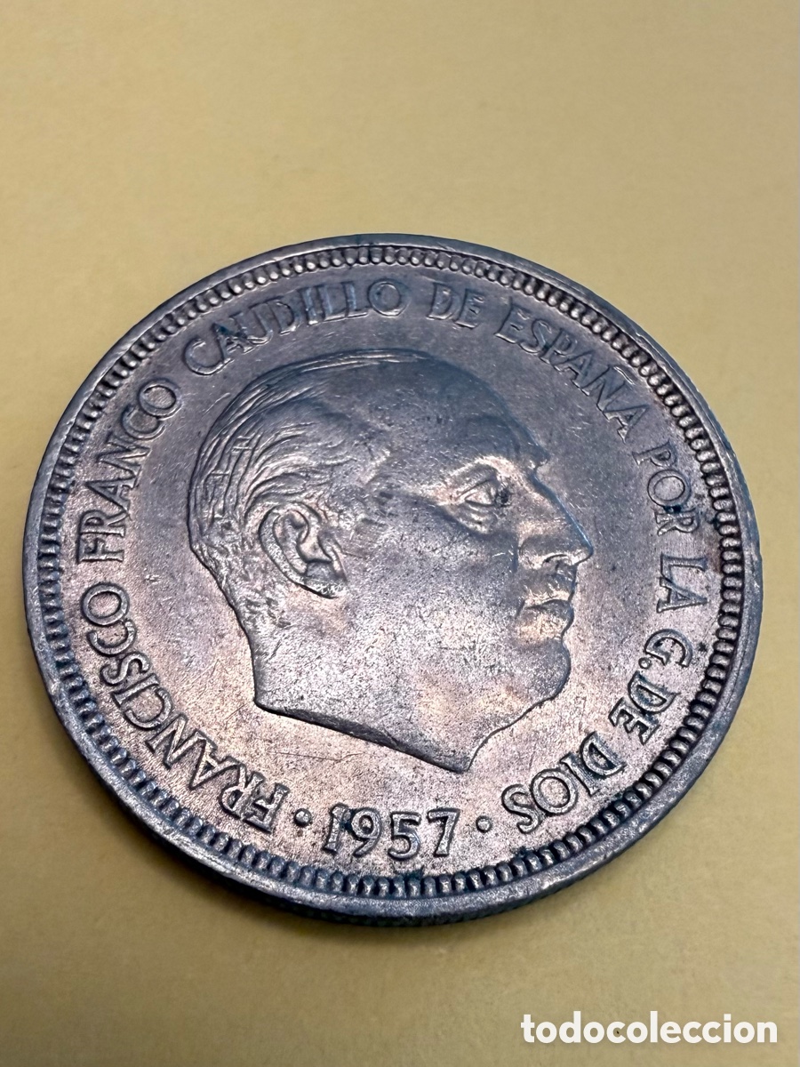 Monedas Franco: Monedas Estado Espa&ntilde;ol 1936-1975 - Foto 11