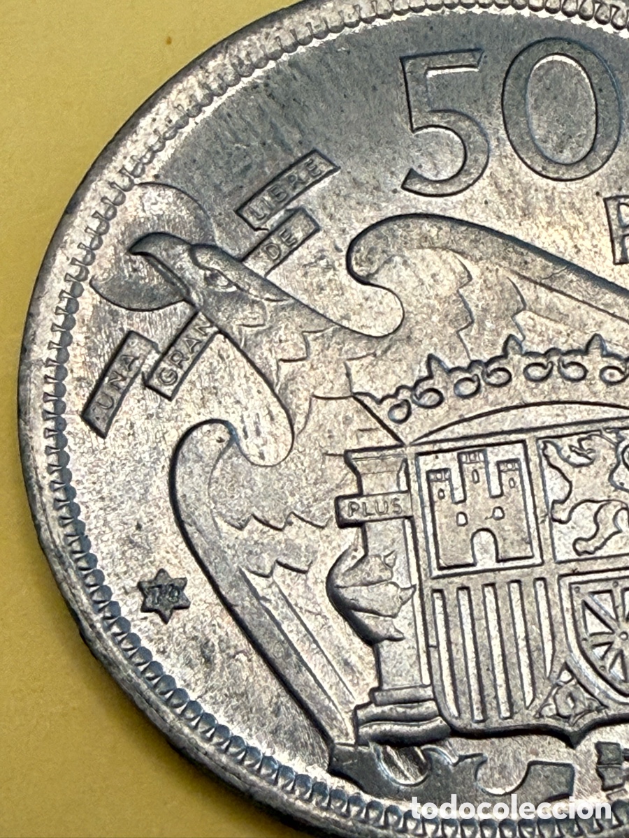 Monedas Franco: Monedas Estado Espa&ntilde;ol 1936-1975 - Foto 19