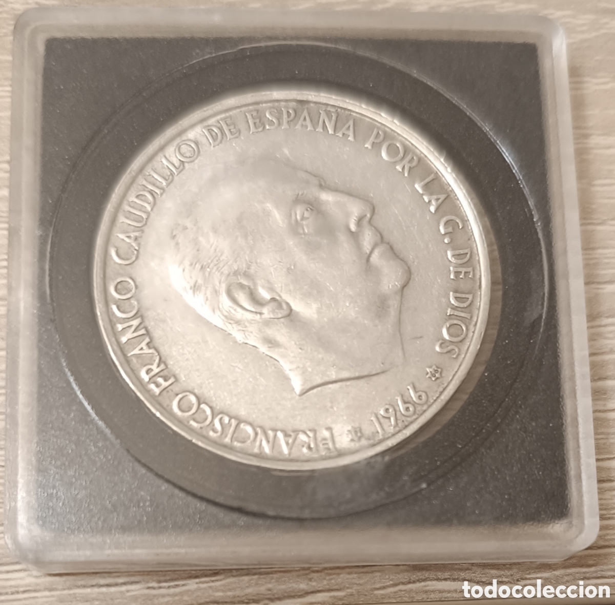Monedas Franco: 100 Pesetas de 1966 *66 Plata