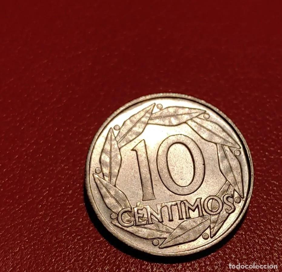 Monedas Franco: antigua MONEDA ESPA&Ntilde;A 10 CENTIMOS